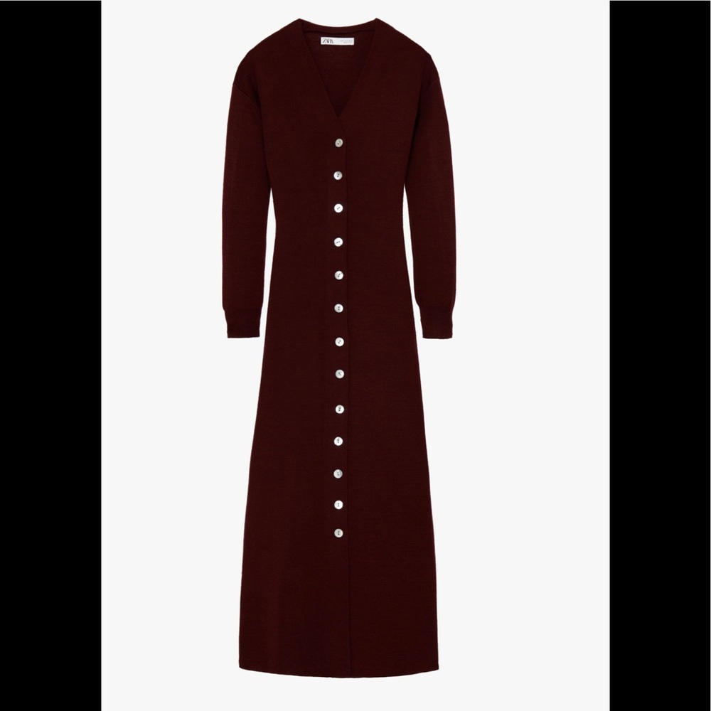 BLOGGER FAV | NWT ZARA LIMITED EDITION BUTTONED KNIT - Picture 5 of 5